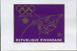 221813 MNH RUANDA 1971 20 JUEGOS OLIMPICOS VERANO MUNICH 1972 - 1970-1979