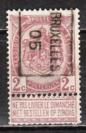 PRE709B  Armoiries - Bonne Valeur - Bruxelles 05 - MNG - LOOK!!!! - Rollenmarken 1900-09