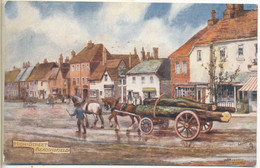 High Street, Beaconsfield, Arthur W. Bridgeman Raphael Tuck Postcard - Buckinghamshire