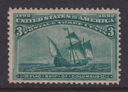 USA, Scott 232, MHR (paper HR) - Unused Stamps