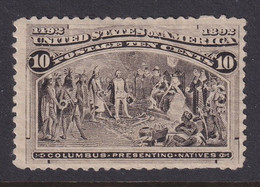 USA, Scott 237, MHR - Unused Stamps
