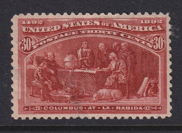 USA, Scott 239, MHR (heavy Hinge, Thin) - Unused Stamps