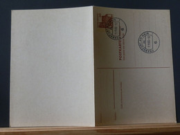 100/827 CP ALLEMAGNE 1965 AVEC REPONSE PAYEE - Postkarten - Gebraucht