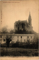 CPA BASSE-INDRE (Loire-Inferieure) Vue De L'Église Prise De La Route.. (223106) - Basse-Indre