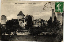 CPA ASSIER - Ruines Du Chateau (223448) - Assier