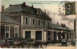 CPA MONTLUCON - La Gare (262374) - Montlucon