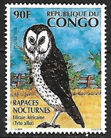 Congo (Brazaville) - MNH ** 1996 :  Western Barn Owl  -  Tyto Alba - Hiboux & Chouettes