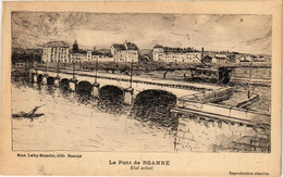 CPA Le Pont De ROANNE - Etat Actuel (263335) - Roanne