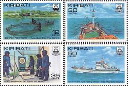 44186 MNH KIRIBATI 1981 INDUSTRIA DE LA PESCA DEL ATUN - Kiribati (1979-...)