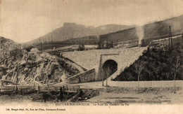 N°99478 -cpa La Bourboule -le Pont De Chemin De Fer- - Ouvrages D'Art