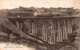 N°99464 -cpa Saint Brieuc -viaduc De Toupin- - Ouvrages D'Art