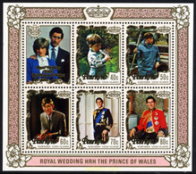 55011 MNH PENRHYN 1981 BODA DEL PRINCIPE CARLOS Y LADY DIANA SPENCER - Penrhyn