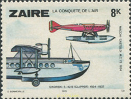 599176 MNH ZAIRE 1978 HISTORIA DE LA AVIACION - 1971-1979