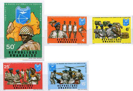 18946 MNH RUANDA 1972 LA GUARDIA NACIONAL AL SERVICIO DE LA NACION - 1970-1979