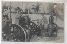 CPA - CAMP DE MAILLY - INTERIEUR DE L'USINE ELEVATOIRE NMR 1 - CETTE USINE EST DESTINEE A ELEVER L'EAU DES PUITS DANS... - Matériel