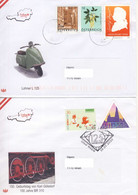 AUSTRIA 6 Sonderkuverts + 3 Kuverts - Cartas & Documentos