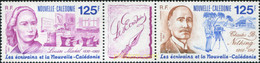 157147 MNH NUEVA CALEDONIA 1991 ESCRITORES DE NUEVA CALEDONIA - Usati