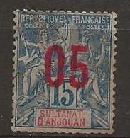 Timbre Anjouan N° 22 - Used Stamps