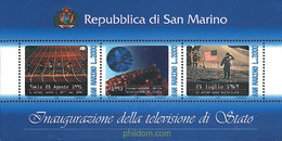 70379 MNH SAN MARINO 1993 INAUGURACION DE LA TELEVISION ESTATAL - Gebraucht