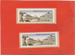 Y55 Vignettes PASTEUR  DOLE 2007 - 1999-2009 Illustrated Franking Labels