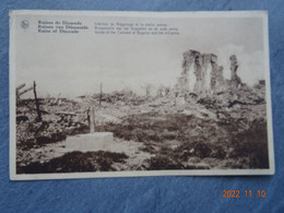 RUINES   BINNENZICHT VAN HET BEGIJNHOF - Diksmuide