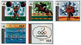 73740 MNH TURKMENISTAN 1992 25 JUEGOS OLIMPICOS VERANO BARCELONA 1992 - Turkmenistán