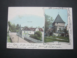 LAUBACH , Villa Krieger, Schöne Karte  Um 1905 - Laubach