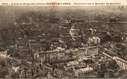 A BORD DU DIRIGEABLE MILITAIRE DUPUY DE LOSME PANORAMA VERS LE QUARTIER DU PANTHEON - Non Classés