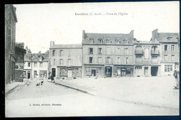 Cpa Du 22 Loudéac Place De L' église    AOUT22-33 - Loudéac