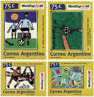 28106 MNH ARGENTINA 1994 COPA DEL MUNDO DE FUTBOL. USA-94 - Oblitérés