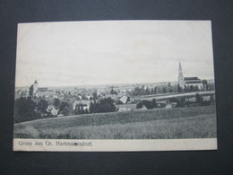 SCHLESIEN ,  GROSS HARTMANNSDORF , Schöne Karte Um 1910 - Schlesien