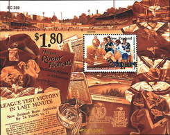 46666 MNH NUEVA ZELANDA 1995 CENTENARIO DE LA LIGA DE RUGBY - Variétés Et Curiosités