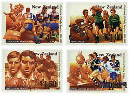 37372 MNH NUEVA ZELANDA 1995 CENTENARIO DE LA FUNDACION DE LA LIGA DE RUGBY - Varietà & Curiosità