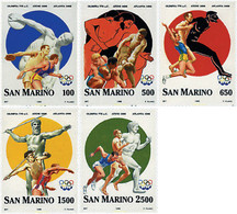 70388 MNH SAN MARINO 1996 CENTENARIO DE LOS JUEGOS OLIMPICOS - Gebraucht