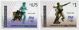 28170 MNH ARGENTINA 1996 CENTENARIO DE LOS JUEGOS OLIMPICOS - Zomer 1896: Athene