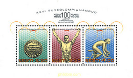 85551 MNH ESTONIA 1996 26 JUEGOS OLIMPICOS VERANO ATLANTA 1996 - CENTENARIO DE LOS JUEGOS OLIMPICOS - Sommer 1920: Antwerpen