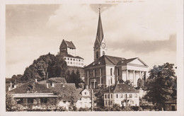 AK: 1933 Uster, Kirche Und Schloss, Gelaufen Von Uster Nach Kreuzlingen - Uster