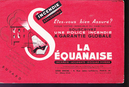 BUVARDS -  POLICE ASSURANCE - LA SÉQUANAISE - Bank & Versicherung