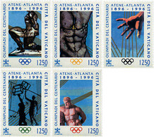37223 MNH VATICANO 1996 CENTENARIO DE LOS JUEGOS OLIMPICOS - Used Stamps