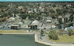 Bird's-eye View Of  Brockville, Ontario  Showing Marine Basin On The Beautiful St. Lawrence River - Brockville