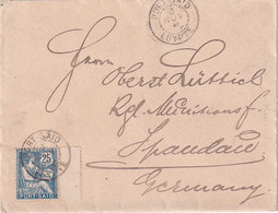 PORT SAÏD 1903 LETTRE - Brieven En Documenten