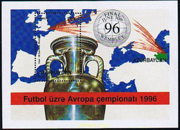 83880 MNH AZERBAIYAN 1996 COPA DE EUROPA DE LAS NACIONES EN GRAN BRETAÑA - Championnat D'Europe (UEFA)