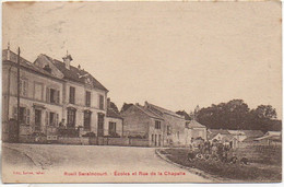 95 RUEIL-SERAINCOURT - Ecoles Et Rue De La Chapelle - Seraincourt