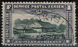 Congo Belge - 1921 - Y&T Poste Aérienne N° 2 Oblitéré Inkisi - Used Stamps