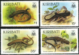 44196 MNH KIRIBATI 1987 REPTILES - Kiribati (1979-...)