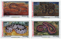 28298 MNH TURQUIA 1991 SERPIENTES - Lots & Serien