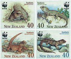 74093 MNH NUEVA ZELANDA 1991 TUATARA - Abarten Und Kuriositäten