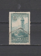 N° 36 TIMBRE ANDORRE OBLITERE DE 1932    Cote : 58 € - Gebruikt