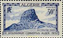 370965 MNH ARGELIA 1952 19 CONGRESO DE GEOLOGIA EN ARGEL - Fossielen