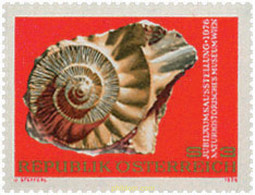 97630 MNH AUSTRIA 1976 ANIVERSARIO DEL MUSEO DE HISTORIA NATURAL DE VIENA - Fossili